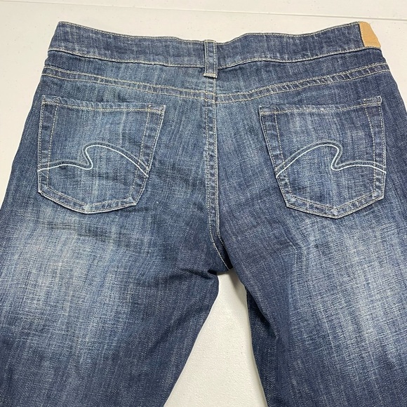 Boot Cut Sz 11 Jeans in Deep Blue Maurice’s Ashlyn Boot YK 90s Grunge - Picture 4 of 8